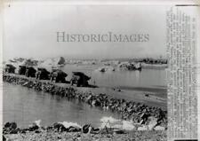 1952 Press Photo US Air Base under construction in Thule, Greenland - lry18459 picture