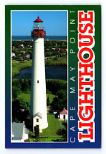 Vintage postcard CAPE MAY POINT, NEW JERSEY LIGHTHOUSE 6X4 unposted picture
