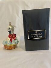 Christopher Radko SIX GEESE A LAYING Ornament 1998 12 DAYS of CHRISTMAS Poland picture