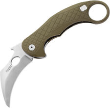LionSTEEL LE1 A GS L.E.ONE Framelock Green Folding Pocket Knife picture