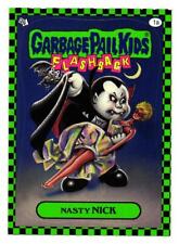 2010 GARBAGE PAIL KIDS FLASHBACK SERIES 1 PICK YOUR CARD GREEN PARALLEL STICKERS picture