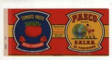Vintage Label - Pasco - Tomato Paste - Salsa di Pomidoro - Purity Products Co picture