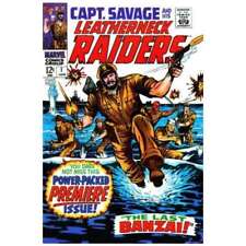 Captain Savage and His Leatherneck Raiders #1 in F minus cond. Marvel comics [d/ picture