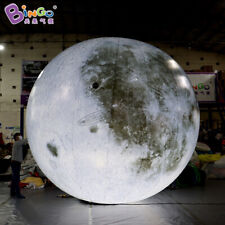Hanging Inflatable LED Moon Planet Model Toys Inflatable Moon With LED Lights picture