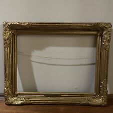 Vintage Victorian Style Gilded Ornate Wooden Art  Frame-14.5” x11.75”x 1.25” picture