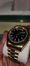 Rolex Presidential Gold Black Face Base Set Box, Watch, Cloth, Certificates picture