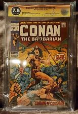 Conan #1 - GRADED 7.5 - Roy Thomas - Barry Windsor-Smith  picture