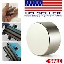 Round N52 Large Neodymium Rare Earth Magnet Big Super Strong Huge 40mm*20mm USA picture