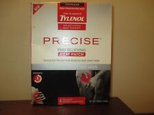 Pack of 4 Tylenol Precise Pain Relieving Heat Patch arms neck legs *Collectible picture