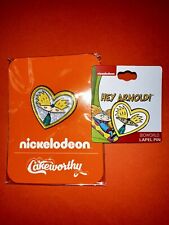 Hey Arnold Pin Set Of 2 Helga’s Heart Locket NEW Nickelodeon picture
