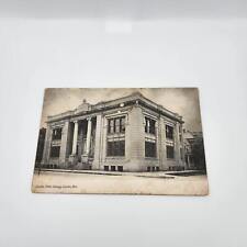 C.1909 Vintage Postcard Canton Ohio Library Carrollton Ephemera picture