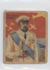 1933-34 National Chicle Sky Birds R136 Series of 48 General Italo Balbo #35 0l4h picture