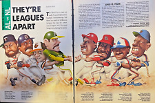 1985 American League Natianal League Differences World Series Baseball picture