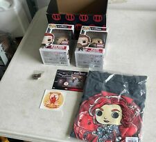 Funko Exclusive Marvel Collector Corps 619 & 620 Black Widow T Shirt Size xl picture