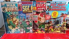 Sgt. Fury Marvel Comic Books (4) picture