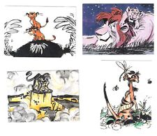 1994 The Lion King Series 2 Sketch Thermography cards picture