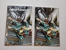 POWER RANGERS #1 Green Ranger Gabriel Dell'Otto Trade And Virgin Var 500 w/COA picture