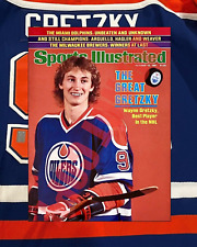 Circa 1981 Sports Illustrated Wayne Gretzky Oilers Rookie Cover Art 8x10 Photo picture