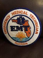 Florida EMT Medical Patch Emergency Medical Technician Star Of Life picture