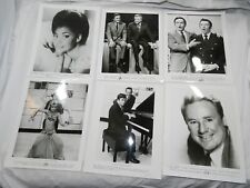 Lot of 51 Vintage Press Photos of guest stars + hosts for the Mike Douglas Show picture