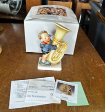 Goebel Hummel _  The Tuba Player _ 6 1/2 Inch Figurine with Box HUM 437 _ TMK6 picture