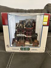 Lemax Christmas Village Town Seaboard Train Station 45033 Nautical Railroad picture