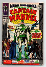 Marvel Super-Heroes #12 - 1st appearance Captain Marvel - KEY - 1967 - (-FN) picture