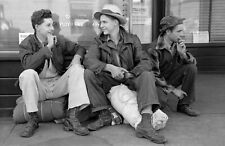1941 Young Men Looking for Work, Yakima, Washington Old Photo 11