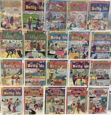 Vintage Betty And Me Comic Book Lot Of 20 picture