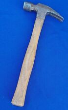 Vintage Vaughan 999 Straight Claw Hammer w/ Wood Handle - 20 OZ USA Made Hammer picture
