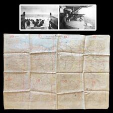 RARE WWII June 1944 D-Day Allied Captured Normandy Beachhead German Combat Map picture