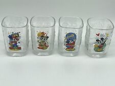 McDONALDS Disney World 100 Years of Magic 25th Anniversary Cups Glasses Set of 4 picture