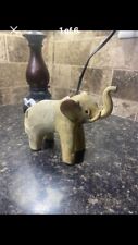 Vintage 1970’s, Handcrafted Oyster Shell Elephant  picture