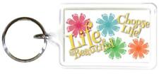 Life is Beautiful Pro-Life Key chain picture