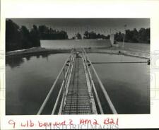 1993 Press Photo Treatment Tank, St. Bernard Wastewater Plant, Meraux, Louisiana picture