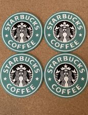 Set Of 4 Starbucks Coffee Silicone Coasters - New High Quality Silicone picture