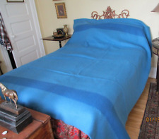 Vintage Hudson's Bay Blanket Cornflower Blue 90