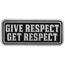 Give Respect  JACKET VEST OUTLAW MC BIKER PIN   picture