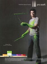2009 Print Ad of Promark Drumsticks w Johnny Rabb of BioDiesel picture