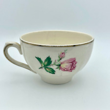 Vintage Rose Bouquet 22kt Gold Border Tea Cup - England picture