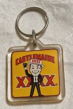 Castlemaine Logo XXXX Four Ex Lucite Promotional Beer Keychain Australian Fave picture