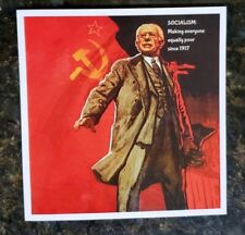 Bernie Sanders Vladimir Lenin Soviet Union socialism sticker CCCP / USSR 2020 picture