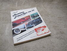 EDMUND'S AMERICAN DREAM CARS 1946-1972 - 1992 EDITION - PAPERBACK BOOK  picture