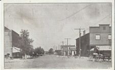 Vintage Fort Lupton, Colorado main street divided back unaddressed picture