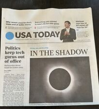 THE USA TODAY- APRIL 9, 2024 In The Shadow - Total Solar Eclipse picture