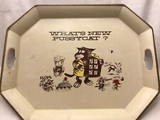1966 WHAT’S NEW PUSSYCAT? AETNA LIFE&CASUALTY AWARD TRAY METAL/ENAMEL- 20”X16” picture
