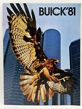 1981 BUICK ALL MODELS FULL COLOR Auto Dealer Car Sales Catalog Brochure & Specs picture