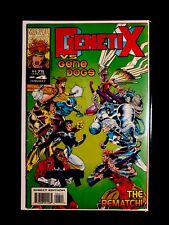 1994 Marvel Comics UK GenetiX vs Gene Dogs #4 Comic Book Vintage Rematch picture