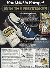 1977 Puma Clyde Basketball Shoe Sweepstakes Feetstakes Desenex vintage Print AD picture