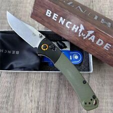 BENCHMADE MINI CROOKED RIVER 15085 AXIS Lock Hunting Folding Knife S30V Blade picture